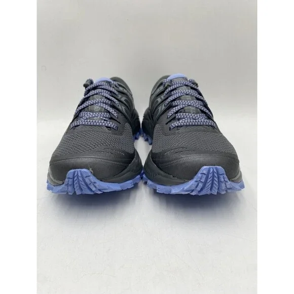 Saucony PEREGRINE ISO Women's NEW Trail-running Shoes Gun/Grey Multiple Sizes - Picture 5 of 10